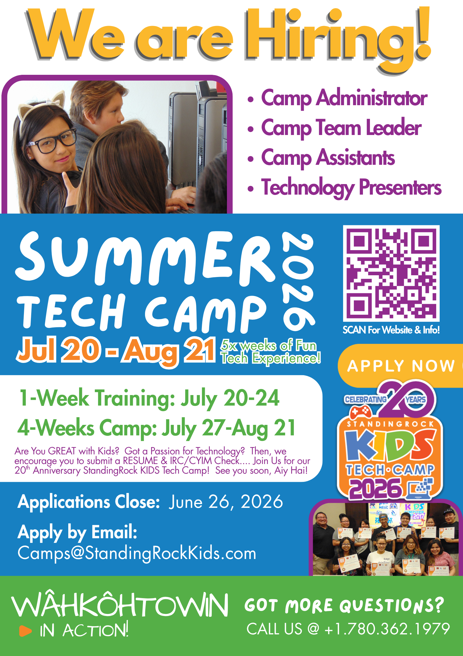 HIRING CARD - Camp 2026